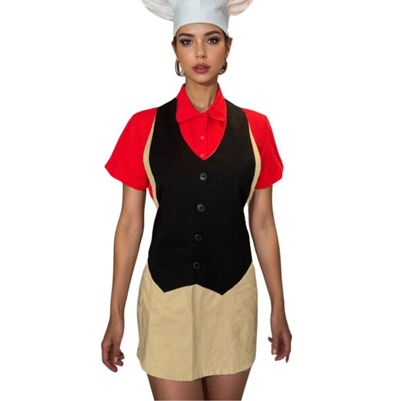 Designer Vest Apron – Stylish, Functional, and Easy Care - Picture 2 of 3